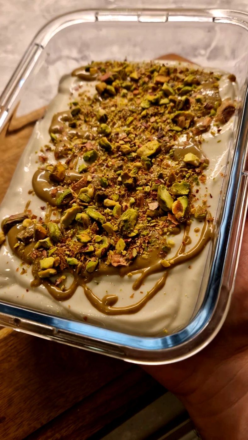 Pistacjowe Tiramisu Bueno