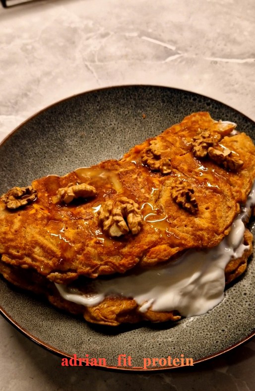 Słodki Omlet Marchewkowy